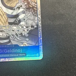 Mr.3 (Galdino) Super Rare (SR) OP16-056 The Time of Battle English Foil CLEAN ✅ - Image 5