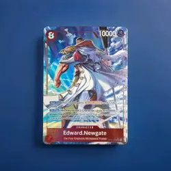 Edward Newgate (SR) ALT ART OP16-003 One Piece TCG The Time Of Battle NM - Image 1