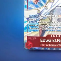 Edward Newgate (SR) ALT ART OP16-003 One Piece TCG The Time Of Battle NM - Image 5