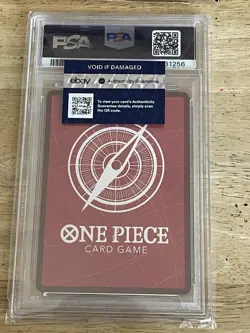 2025 ONE PIECE PROMOS BVB X ONE PIECE MATCH DAY 2025 #003 MONKEY D. LUFFY PSA 10 - Image 2