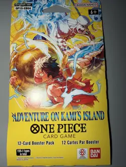 One Piece TCG OP-15 Adventure on Kami's Island Sleeved Booster Pack English New - Image 1