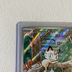Pokemon Meowth 106/094 – Phantasmal Flames – English IR (Illustration Rare) - Image 5