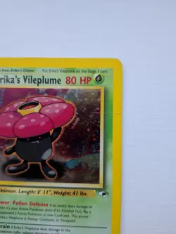 Erika's Vileplume 5/132 Gym Heroes Rare Holo Pokemon TCG - Image 3