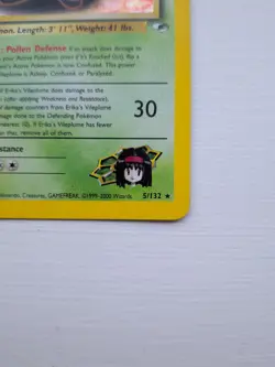 Erika's Vileplume 5/132 Gym Heroes Rare Holo Pokemon TCG - Image 5