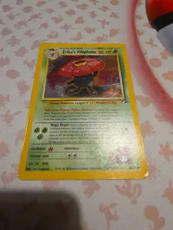 Erika's Vileplume 5/132 Gym Heroes Rare Holo Pokemon TCG - Image 1