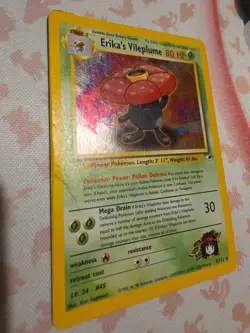 Erika's Vileplume 5/132 Gym Heroes Rare Holo Pokemon TCG - Image 2