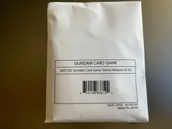 Gundam Card Game (SKIT-012) Starter Release Event Kit 02 SEALED/NEW - Image 1