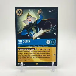 The Queen - Diviner - Ursula's Return NM Disney Lorcana Card 156/204 - Image 1