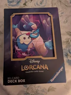 Brand new Lorcana Genie Deck Box- Holds 80 Cards - Image 1
