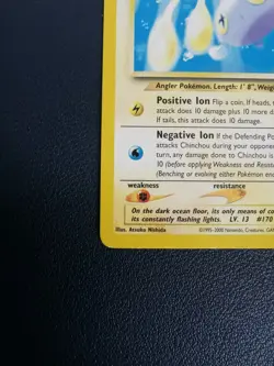 Pokemon Card Chinchou 42/64 Neo Revelation Common WOTC - Image 4