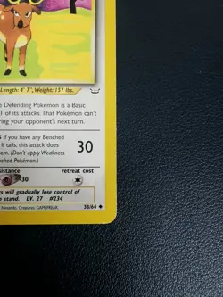 Pokemon Card Stantler 38/64 Neo Revelation Uncommon WOTC - Image 5