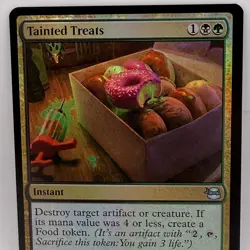 Tainted Treats Foil MTG TMNT Secret Lair 0170 Uncommon Universes Beyond Card - Image 1