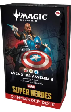 MTG Marvel Super Heroes Avengers Assemble Commander Deck Magic the Gathering - Image 1