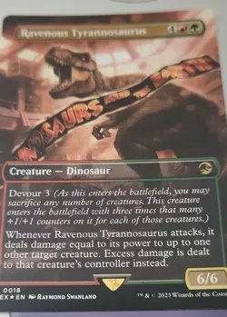 Ravenous Tyrannosaurus (Borderless) Universes Beyond: Jurassic Pikachu World - Image 1