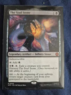 Magic: The Gathering the Soul Stone Marvel's Spider-Man Mint Condition - Image 1