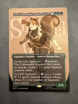 The Unbeatable Squirrel Girl (Borderless) Marvel Super Heroes Regular - Image 1