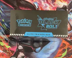 Pokemon TCG: Black Bolt Elite Trainer Box (ETB)- Factory Sealed - Image 5