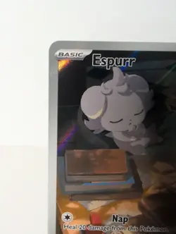 2026 Pokemon Perfect Order Espurr #095/088 Illustration Rare NM - Image 3