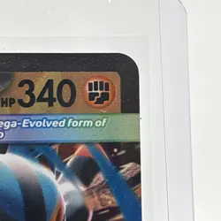 Pokemon TCG Mega Lucario ex 077/132 Me01: Mega Evolution Holo Double Rare - Image 3