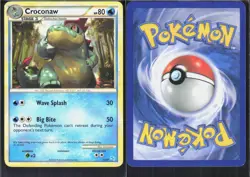 CROCONAW 38/123 UC HEARTGOLD & SOULSILVER POKEMON LP - Image 1
