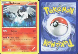 RESHIRAM 21/99 R NEXT DESTINIES POKEMON LP - Image 1
