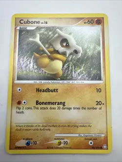 Pokemon Cubone 90/146 Legends Awakened Common 2008 LP Pokemon TCG - Image 1