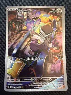 Vroom 206/197 NM Holo Illustration Rare Obsidian Flames 2023 Pokemon TCG - Image 1