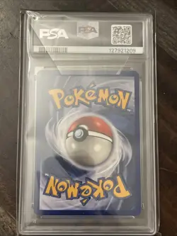 1999 Pokemon Fossil Gengar 20/62 Rare PSA 8 - Image 2