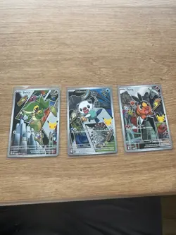 POKEMON FIRST PARTNER ILLUSTRATION COLLECTION SERIES 2 UNOVA SET - LOT I - Image 1