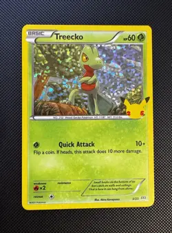 Treecko 3/25 [NM] Holo McDonald's 25th Anniversary Promos Pokemon English - Image 1