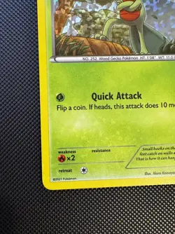 Treecko 3/25 [NM] Holo McDonald's 25th Anniversary Promos Pokemon English - Image 2