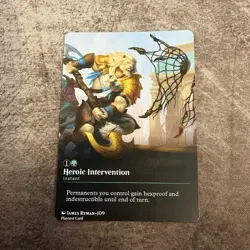Heroic Intervention - Custom Art MTG Magic The Gathering Playtest Card - Image 1