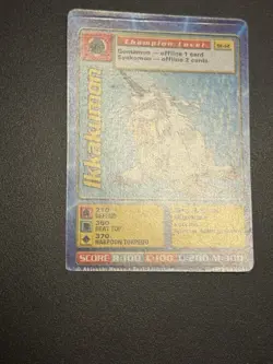 MISCUT Digimon Ikkakumom St-12 Bandai Digi Battle Card - Image 4