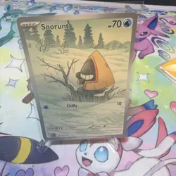 Pokemon Card 2026 SNORUNT Illustration Rare IR 227/217 Ascended Heroes NM/M - Image 1