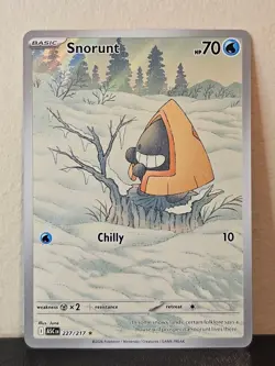 Pokemon TCG Ascended Heroes Snorunt Illustration Rare 227/217 NM/M - Image 1