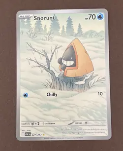 Snorunt 227/217 Illustration Rare - Ascended Heroes - Pokemon TCG - NM/M - Image 2