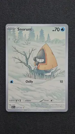 Snorunt 227/217 Illustration Rare Ascended Heroes Pokemon Card NM - Image 1