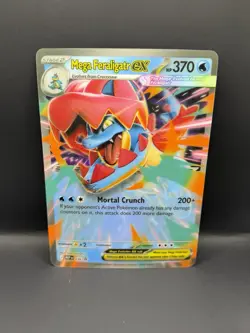 Mega Feraligatr ex 036 PROMO JUMBO LENTICULAR BLACK STAR Ascended Heroes Pokemon - Image 1