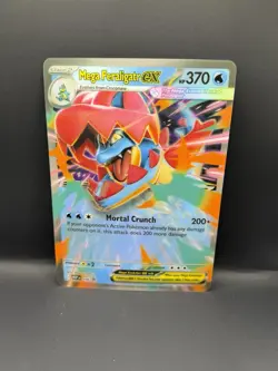 Mega Feraligatr ex 036 PROMO JUMBO LENTICULAR BLACK STAR Ascended Heroes Pokemon - Image 2