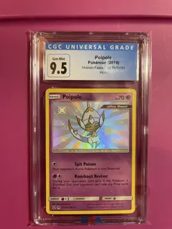 Pokemon 2019 CGC 9.5 Hidden Fates Poipole SV19/SV94 - Image 1