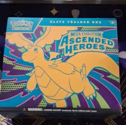 Pokemon TCG Mega Evolution: Ascended Heroes Elite Trainer Box Promo 9 Packs 2025 - Image 1