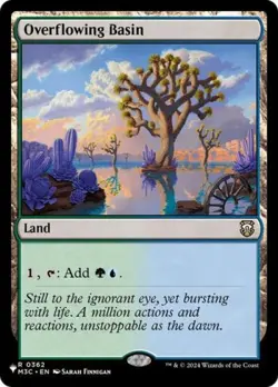 Overflowing Basin (M3C) - Near Mint MTG The List - Image 1