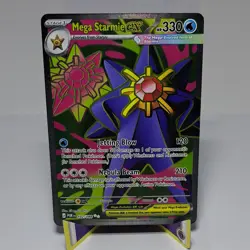 Pokemon Mega Starmie ex 102/088 Me03: Perfect Order Holo Ultra Rare - Image 1