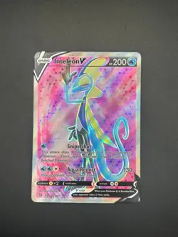 180/192 Inteleon V Ultra Rare Rebel Clash Pokemon TCG Near Mint - Image 1