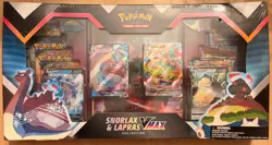 ✅ Authentic Pokemon TCG Sword & Shield Snorlax & Lapras VMAX Collection Box New - Image 1