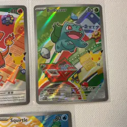 Pokemon TCG First Partner Illustration Collection Charmander Squirtle Bulbasaur - Image 3
