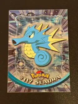 Seadra 117 Holo Pokemon Topps Blue Logo NM - Image 1