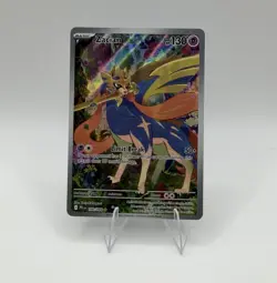 Pokemon TCG Zacian 100/094 Me02 Phantasmal Flames Illustration Rare Holo - Image 1