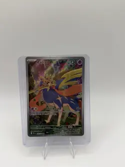 Pokemon TCG Zacian 100/094 Me02 Phantasmal Flames Illustration Rare Holo - Image 3