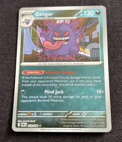 Gengar 050/088 Rare Reverse Holo Perfect Order Pokemon Card NM/M - Image 1
